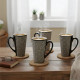 Porcelain Mug Set - 4 Pcs
